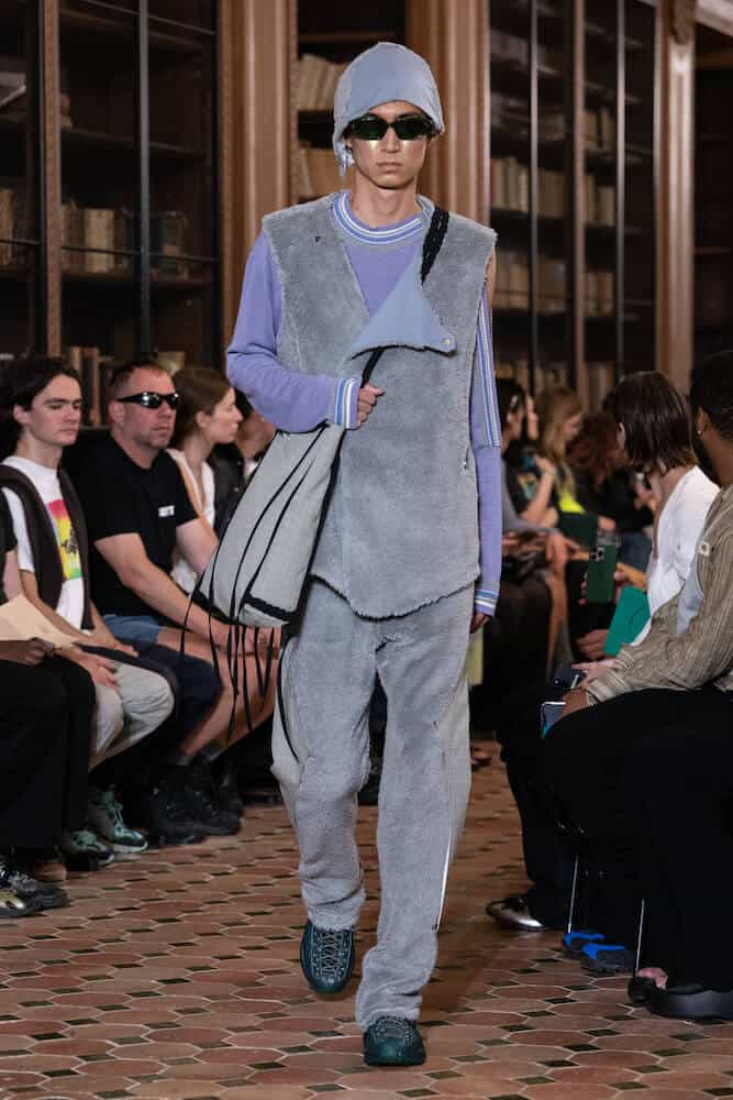 パンツ kiko kostadinov 23aw collection piece KIKO KOSTADINOV - Men W Zip Know Trouser – Atelier New York
